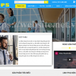 Mẫu website doanh nghiệp 1